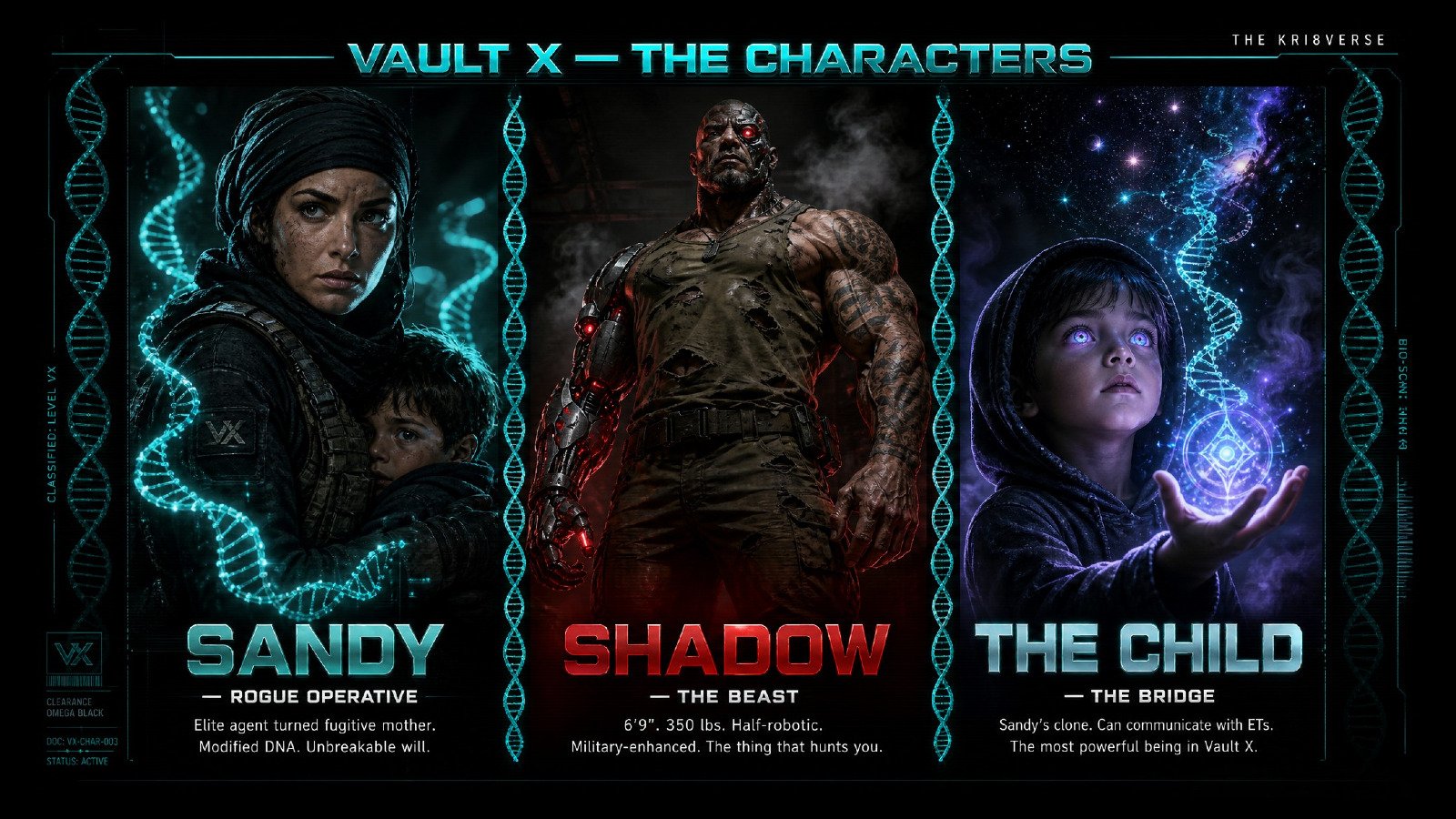Vault X character lineup